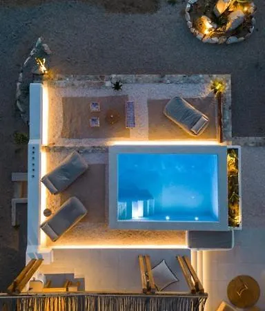 Saint L Heated Pool Sunset Villa- Three Bedrooms Psarou (Mykonos)