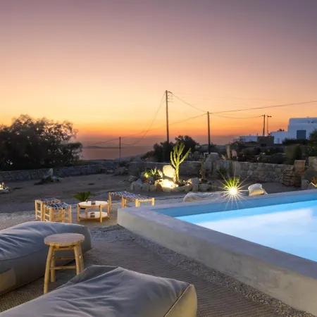 Villa Saint L Heated Pool Sunset Villa- Three Bedrooms Psarrou