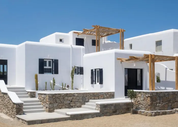 Villa Saint L Heated Pool Sunset Villa- Three Bedrooms Psarou (Mykonos)