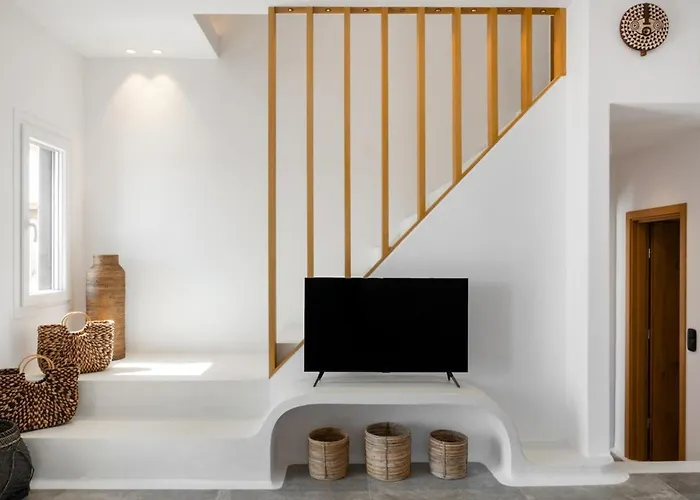 Saint L Heated Pool Sunset Villa- Three Bedrooms Villa Psarou (Mykonos)